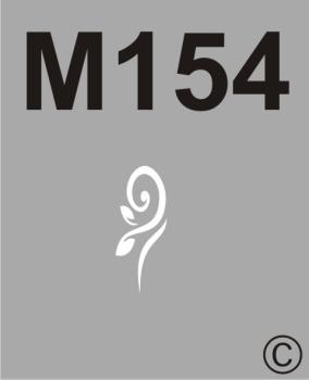 M 154 selbstklebend - Made by Geckler