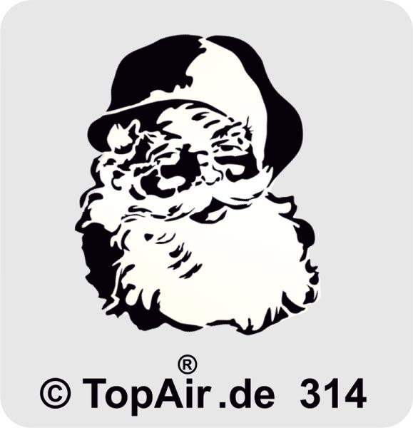 Schablone TA-314 Nikolaus © TopAir