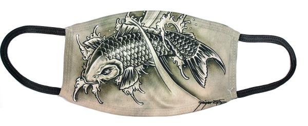 Designer Mund-Nasenschutz MNS052 Koi