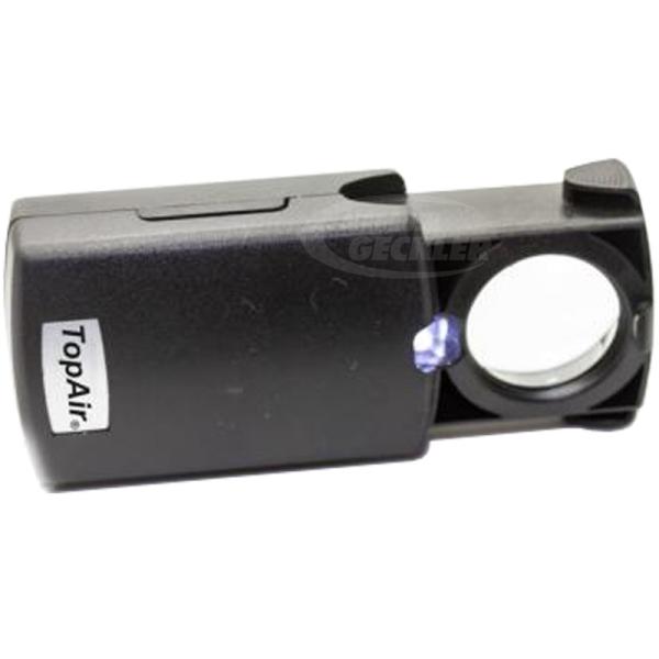 Vergrößerungslupe 45-fach mit LED-Licht
