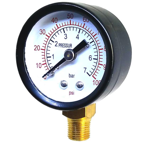Manometer mit 1/8" Aussengewinde