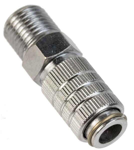 Mini-Schnellkupplung NW 2,7 / 1/8" Aussengewinde Importqualität
