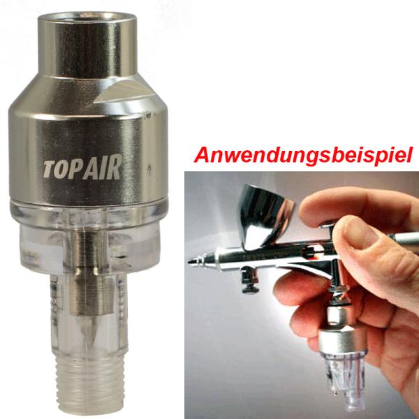 TopAir®- PistolenGriff- Luftfilter mit Wasserabscheider