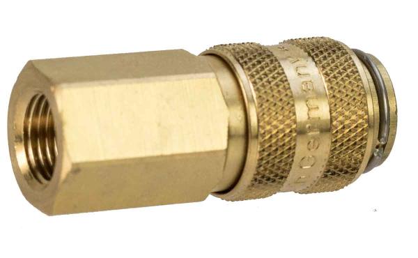Schnellkupplung 5,0 mm mit 1/8" Innengewinde made in Germany