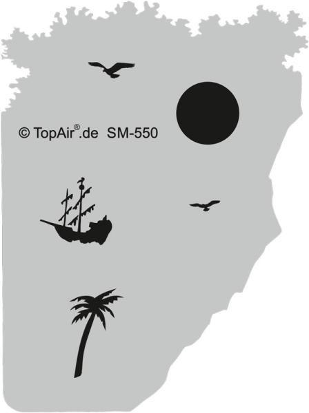 Schablone SM 550 © TopAir