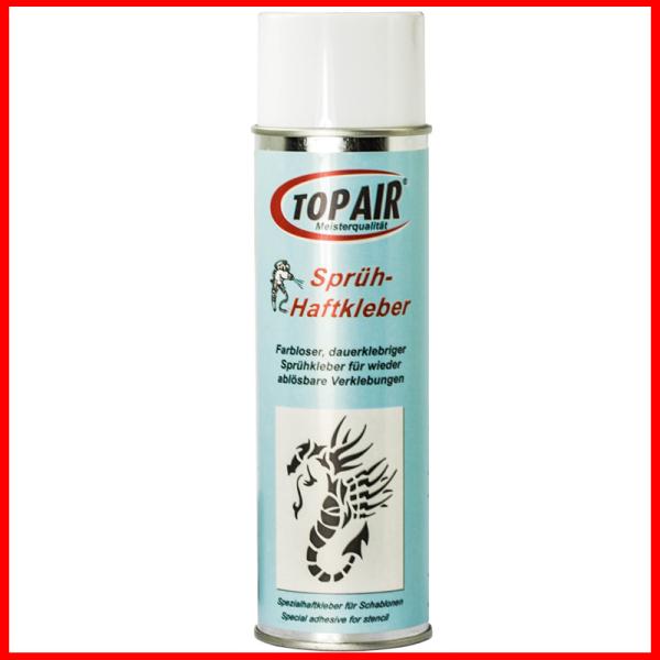 Sprüh-HaftKleber mit langer Haftwirkung zur Fixierung von Schablonen, jetzt 25% mehr Inhalt, 500ml-Spray