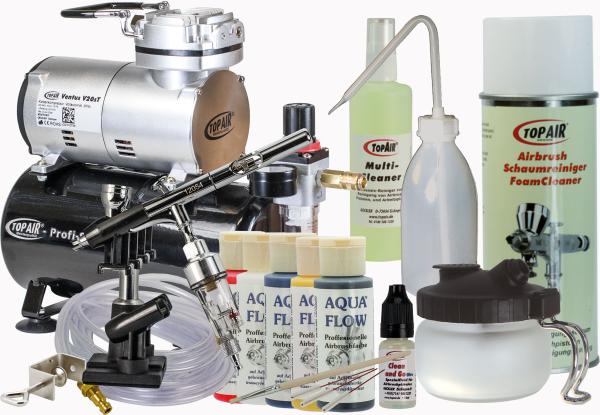 Komplettset für Textil- und Lederdesign mit Ventus V20sT und Airbrush 35-2