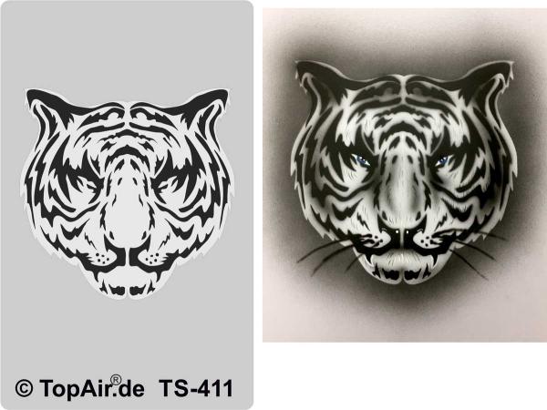 TopAir -Schablonen-Set TS-411 Tiger