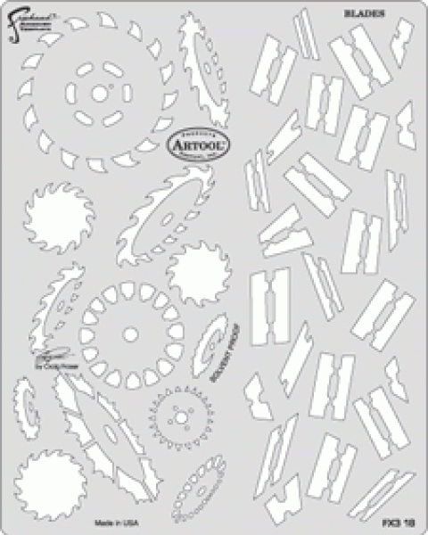 Artool Schablone FX3-18 Blades