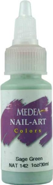 NAT-142 NailArt Farbe 30 ml Sage Green