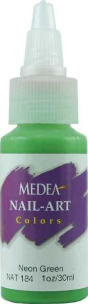 NAT-184 NailArt-Farbe 30 ml Neon Green