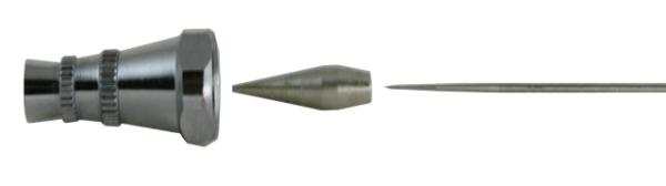 TopAir S-150, Saugbecherpistole 0,50mm mit Steckdüsensystem. Eine Profi-Airbrush