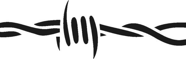 TA-530 Stacheldraht breit, aus dünnem, strapazierfähigem Kunststoff    © TopAir