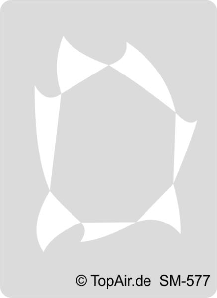 TopAir Schablone SM 577 Aufriss