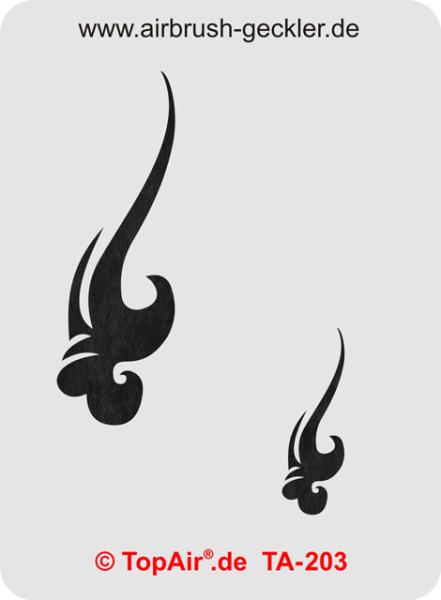 TA-203 aus dünnem, strapazierfähigem Kunststoff    © TopAir