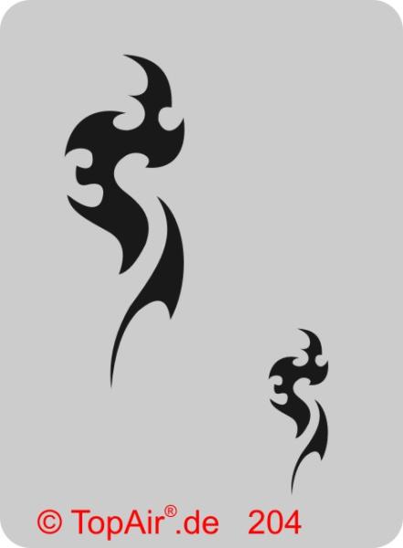 TA-204 aus dünnem, strapazierfähigem Kunststoff    © TopAir