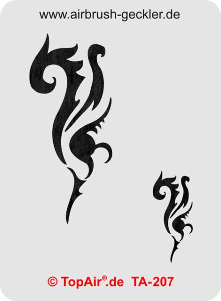 TA-207 aus dünnem, strapazierfähigem Kunststoff    © TopAir