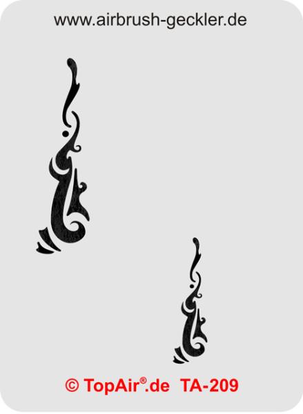 TA-209 aus dünnem, strapazierfähigem Kunststoff    © TopAir