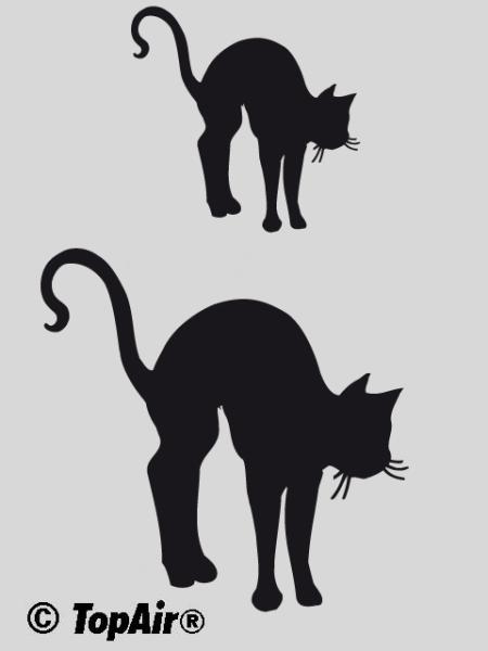 Schablone TA-269 Katze aus dünnem, strapazierfähigem Kunststoff    © TopAir