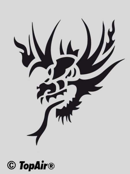 TA-292 Drache aus dünnem, strapazierfähigem Kunststoff    © TopAir