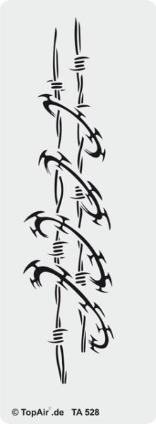 TA-528 Stacheldraht aus dünnem, strapazierfähigem Kunststoff    © TopAir