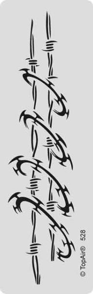 TA-528 Stacheldraht aus dünnem, strapazierfähigem Kunststoff    © TopAir