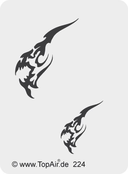 TA-224 aus dünnem, strapazierfähigem Kunststoff    © TopAir