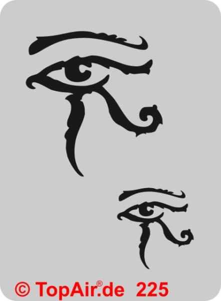 TA-225 Auge aus dünnem, strapazierfähigem Kunststoff    © TopAir