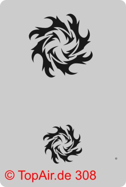 TA-308 aus dünnem, strapazierfähigem Kunststoff    © TopAir