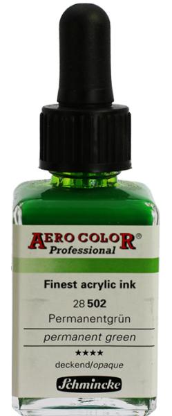 Schmincke Aero Color 502 Permanentgrün