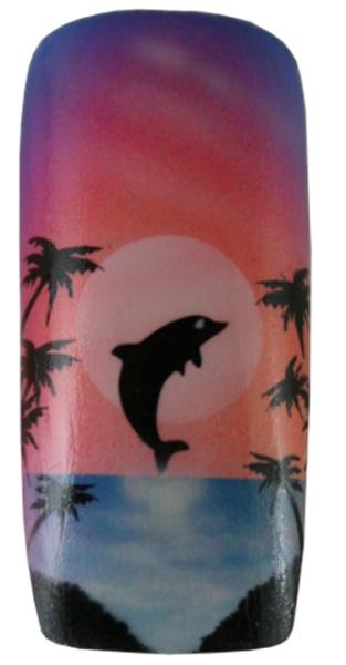 TopAir®-DesignMask M 06-5 Südsee Packung mit 5 verschieden Motiven - Made by Geckler