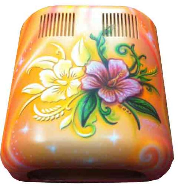 TopAir Schablone TA-194XXL Blüten aus dünnem, strapazierfähigem Kunststoff