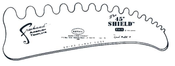 Artool Schablone FH-4