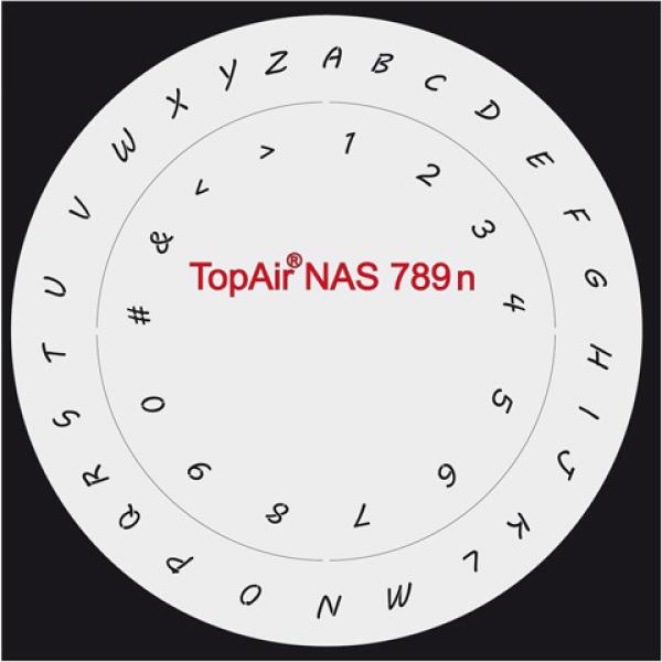NAS-789 neu Buchstabenhöhe ca. 4mm