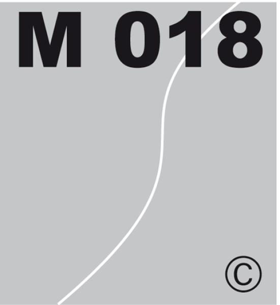 M 018 selbstklebend - Made by Geckler