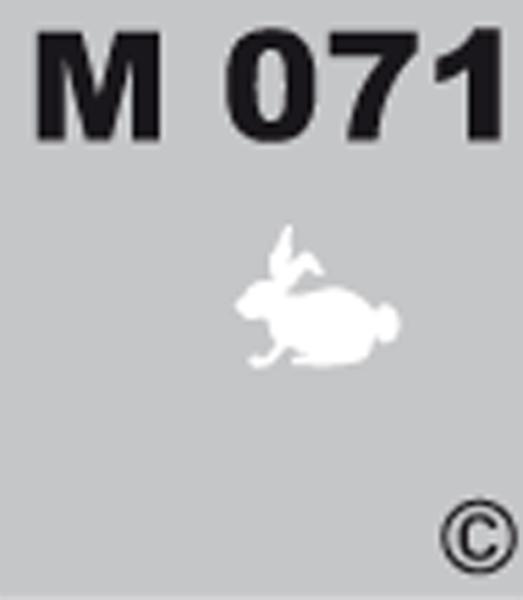 M 071 selbstklebend - Made by Geckler