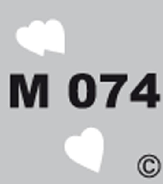 M 074 selbstklebend - Made by Geckler