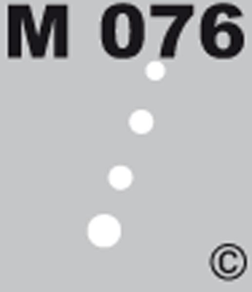 M 076 selbstklebend - Made by Geckler