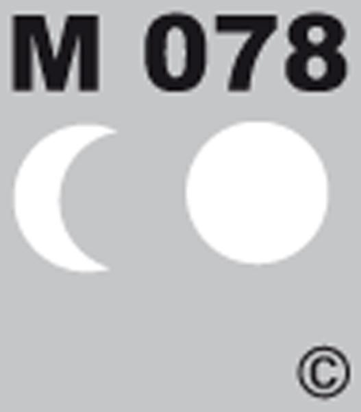 M 078 selbstklebend - Made by Geckler