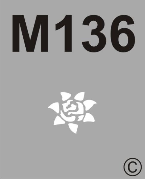 M 136 selbstklebend - Made by Geckler