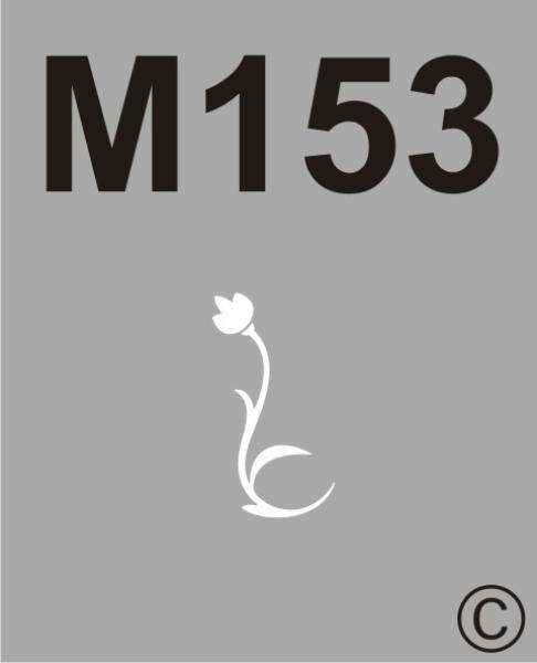 M 153 selbstklebend - Made by Geckler