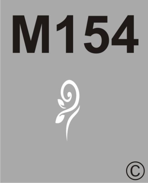 M 154 selbstklebend - Made by Geckler