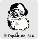 Schablone TA-314 Nikolaus © TopAir