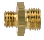 Doppelnippel 1/8 / 1/4" Aussengewinde