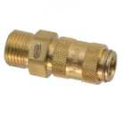 Mini-Schnellkupplung NW 2,7 / 1/8" Aussengewinde made in Germany
