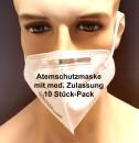 Atemschutzmaske FFP2-NK95 - Filtration 98,2,% - 10 Stück