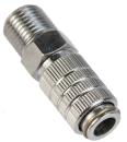 Mini-Schnellkupplung NW 2,7 / 1/8" Aussengewinde Importqualität