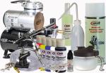 Komplettset Modellbau mit Ventus V20sT und Airbrush 35-2