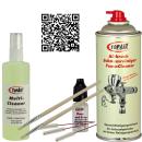 Airbrush Reinigungs-u.Pflegeset mit  Bürsten, Cleaner, Clean and Go . . . .