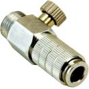 TopAir Micro-Air-Control-System. Mini-Schnellkupplung 1/8" Gewinde mit Luftregulierung